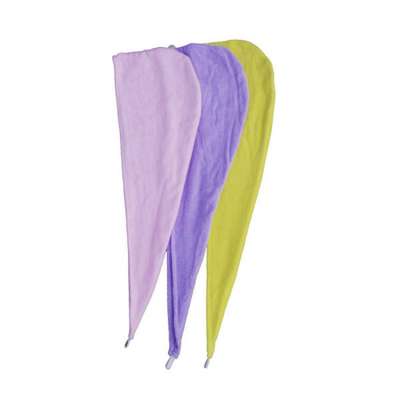 High Quality Nonwoven Disposable Hair Salon Microfibre Hair Towel Quick Dry For Hair